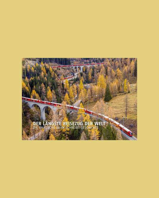 Weltrekordbuch-Rhätische Bahn (RhB): Der längste Reisezug der Welt